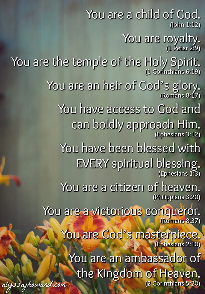 You Are Valuable To God How To Walk In Your New Identity